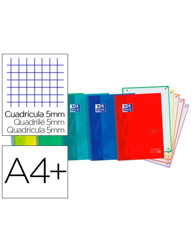 Cuaderno espiral oxford ebook 5 tapa extradura...