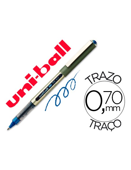 Rotulador uni-ball roller ub-157e azul 0,7 mm unidad