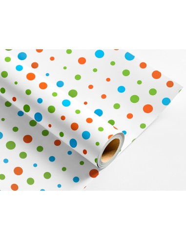 Papel de regalo liderpapel todo año rollo ancho...