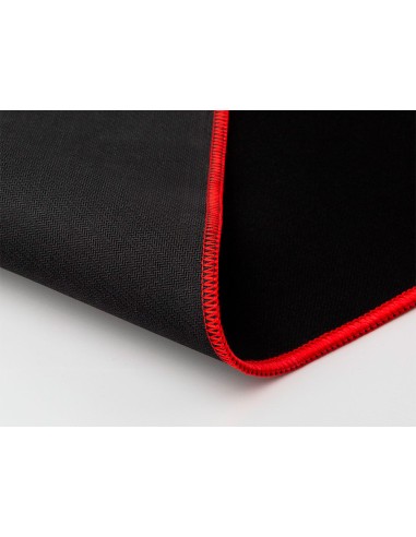 Alfombrilla para raton q-connect xxl negra con...
