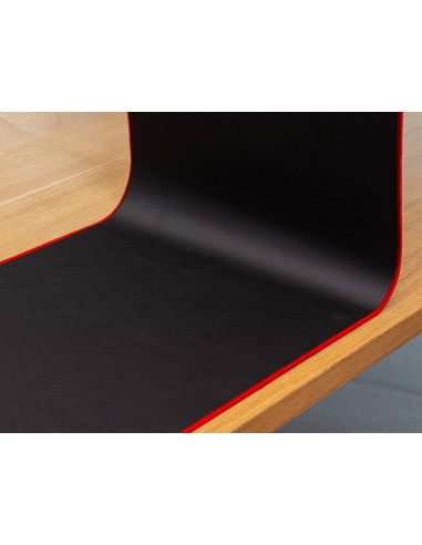 Alfombrilla para raton q-connect xxl negra con...