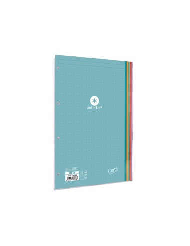 Recambio antartik a4 100 hojas 90gr puntos dots...