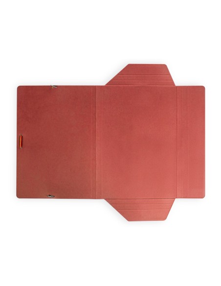 Carpeta liderpapel gomas din a3 tres solapas carton plastificado 800 gr colores surtidos