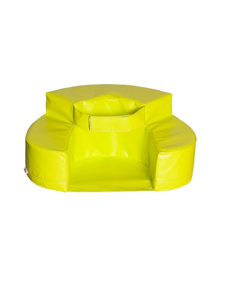 Sillon sumo didactic bebe 60x15 cm amarillo