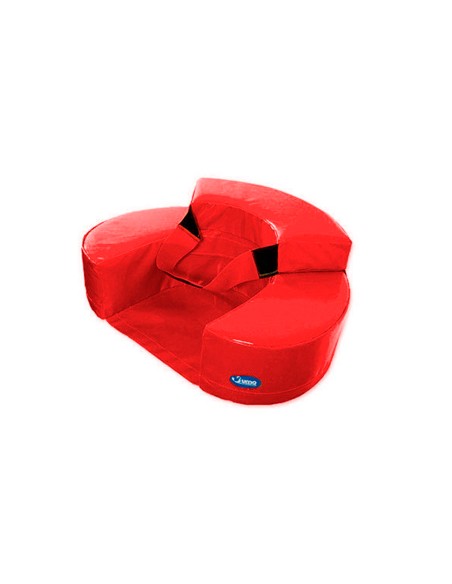 Sillon sumo didactic bebe 60x15 cm rojo