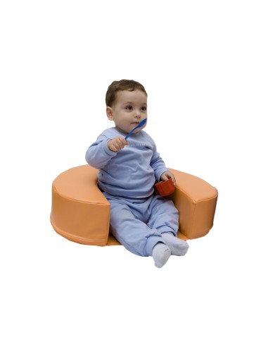 Sillon sumo didactic bebe 60x15 cm amarillo
