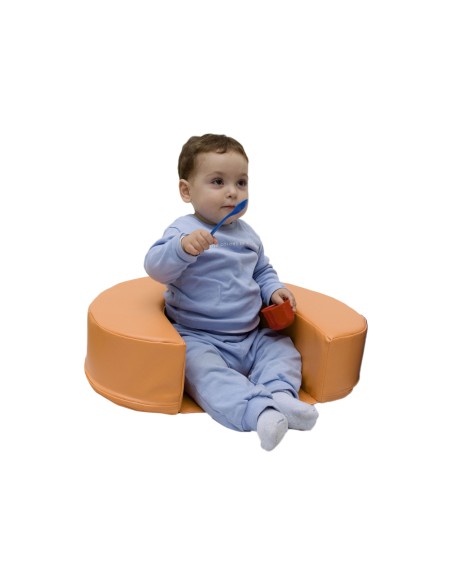 Sillon sumo didactic bebe 60x15 cm amarillo