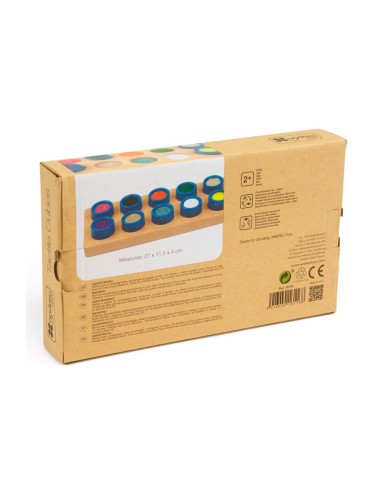 Juego didactico andreutoys cubos tactiles 10...