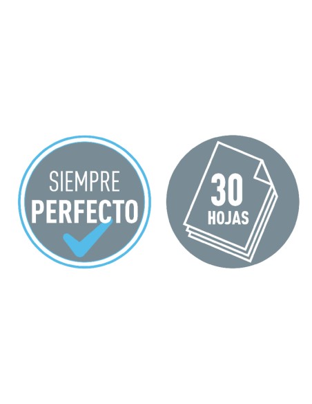 Taladrador petrus 85 recycle negro capacidad 25 hojas