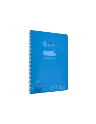 Cuaderno espiral liderpapel a4 pautaguia tapa...