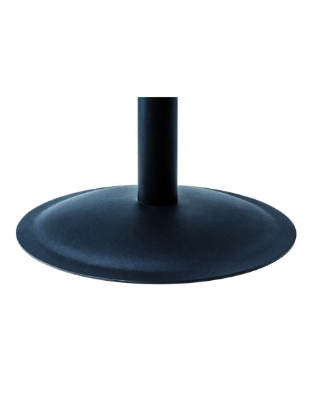 Perchero metalico maullaura 4 colgadores madera color negro 370x1800x385 mm