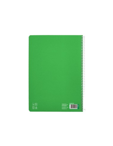 Cuaderno espiral liderpapel a4 pautaguia tapa...