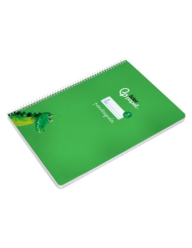 Cuaderno espiral liderpapel a4 pautaguia tapa...