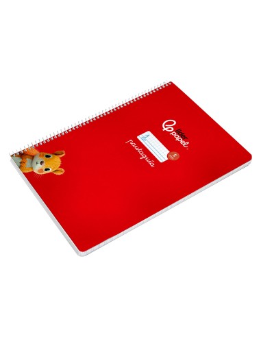 Cuaderno espiral liderpapel a4 pautaguia tapa...