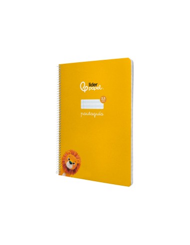 Cuaderno espiral liderpapel a4 pautaguia tapa...