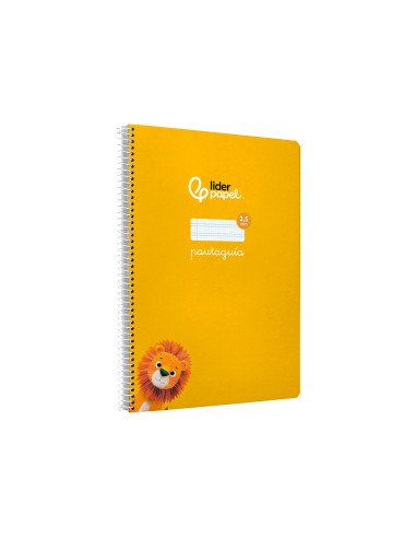 Cuaderno espiral liderpapel a4 pautaguia tapa...