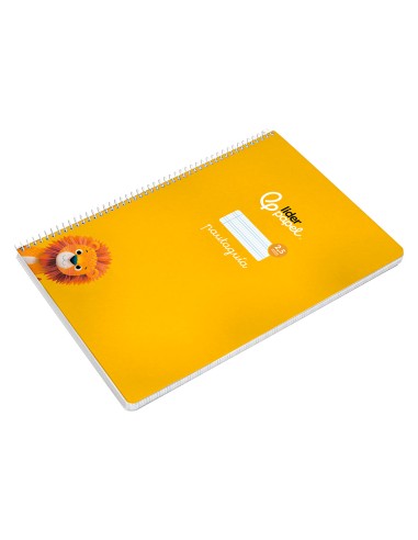 Cuaderno espiral liderpapel a4 pautaguia tapa...