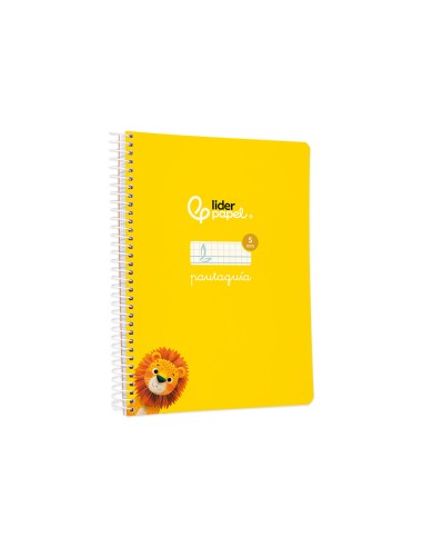 Cuaderno espiral liderpapel a5 pautaguia tapa...