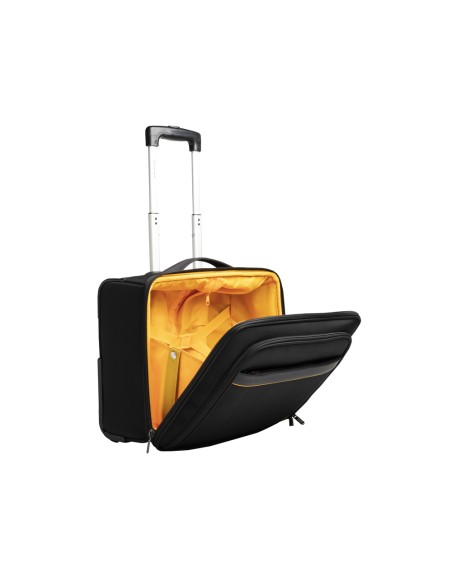 Maletin para portatil exacompta valisette exactive 15.6\" slim con asa extraible color negro 440x370x200 mm