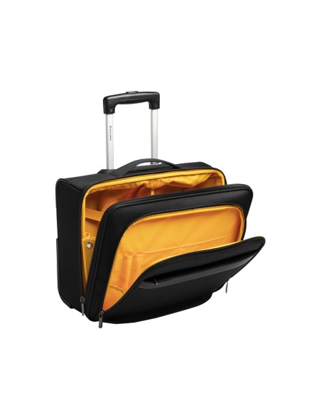 Maletin para portatil exacompta valisette exactive 15.6\" slim con asa extraible color negro 440x370x200 mm