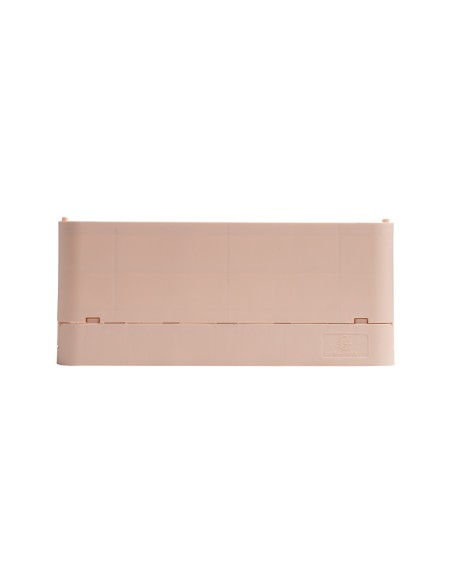 Caja plegable exacompta midi skandi polipropileno reciclado color nude 276x188x120 mm