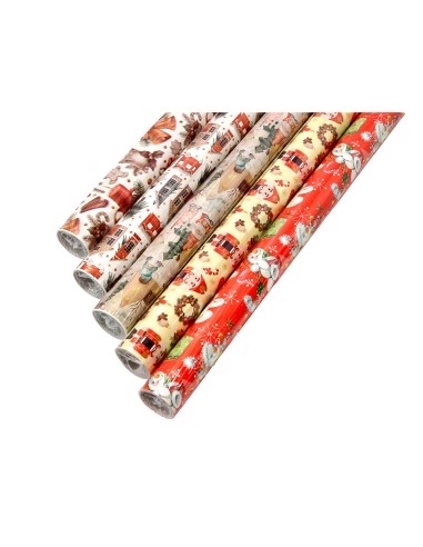 Papel de regalo liderpapel navidad rollo ancho...