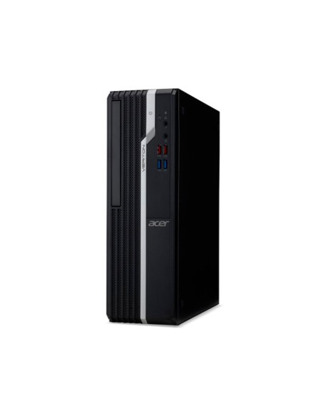 Ordenador sobremesa acer small ff pc veriton x2690g i5-12400 16gb 512gb ssd windows 11 pro teclado +
