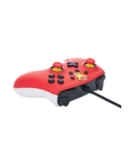 Mando power a con cable para nintendo switch laughing pikachu
