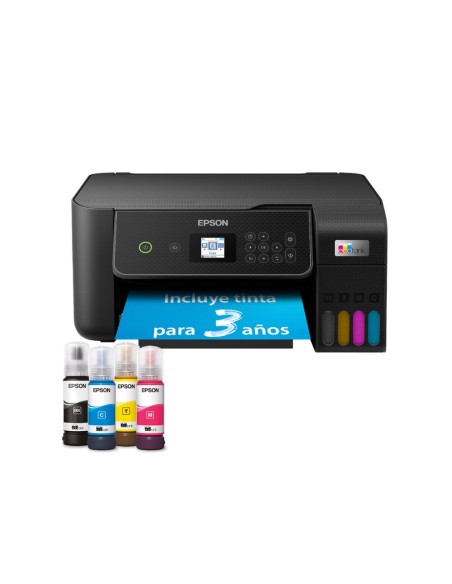 Equipo multifuncion epson ecotank et-2870 tinta color din a4 33 ppm negro / 15 ppm color wifi impresora escaner