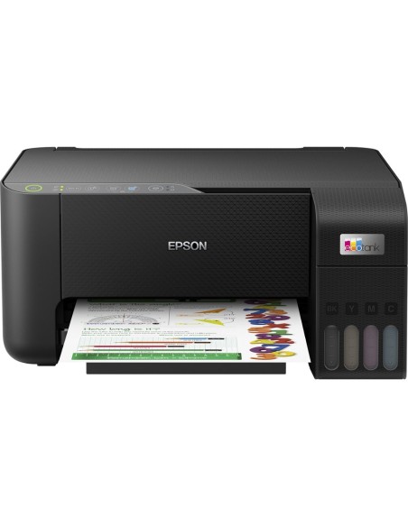 Equipo multifuncion epson ecotank et-2860 tinta color din a4 33 ppm negro / 15 ppm color wifi impresora escaner