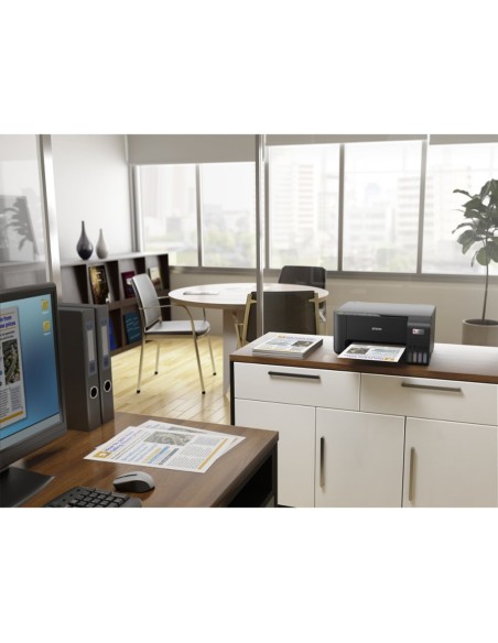 Equipo multifuncion epson ecotank et-2860 tinta color din a4 33 ppm negro / 15 ppm color wifi impresora escaner