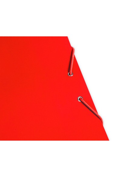Carpeta liderpapel gomas din a3 tres solapas carton plastificado 800 gr colores surtidos