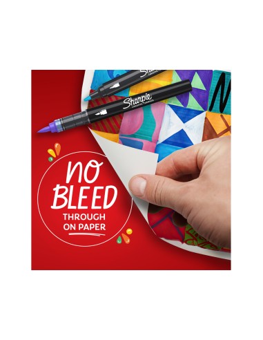 Rotulador sharpie acrylic punta redonda blister...