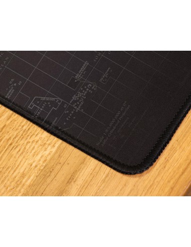 Alfombrilla para raton q-connect xxl negra con...