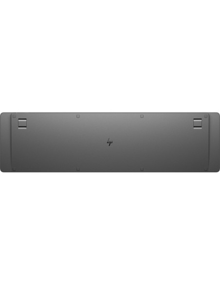 Teclado hp 975 dual inalambrico bluetooth 5.0 retroiluminacion usb-c color gris