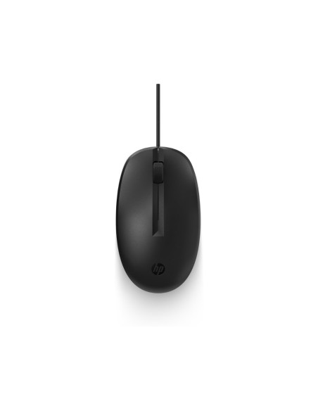 Raton hp 128 laser 3 botones 1200 dpi usb-a longitud cable 180 cm color negro
