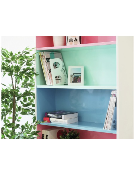 Rollo adhesivo d-c-fix cian ancho 45 cm largo 15 m