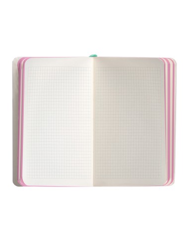 Cuaderno con gomilla antartik notes tapa blanda...
