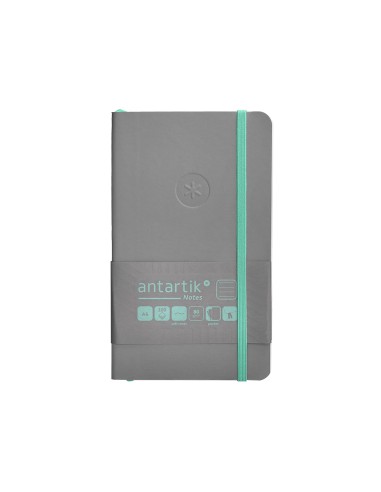Cuaderno con gomilla antartik notes tapa blanda...