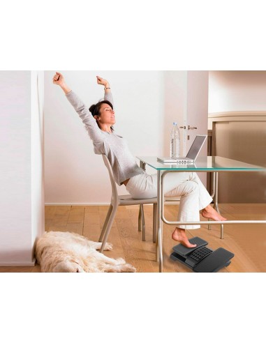 Reposapies plastico q-connect ajustable derecha...