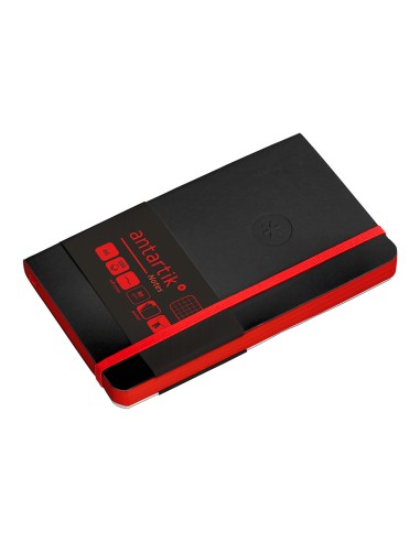 Cuaderno con gomilla antartik notes tapa blanda...