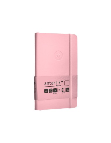 Cuaderno con gomilla antartik notes tapa blanda...