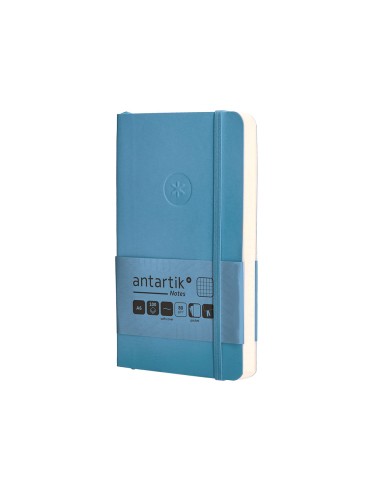 Cuaderno con gomilla antartik notes tapa blanda...