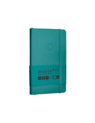 Cuaderno con gomilla antartik notes tapa blanda...