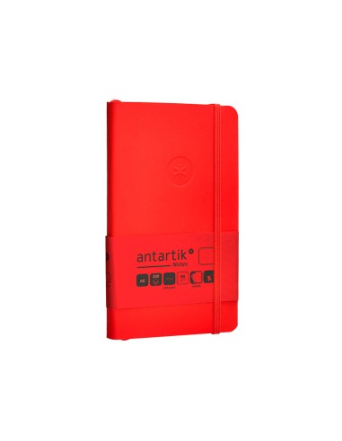 Cuaderno con gomilla antartik notes tapa blanda...