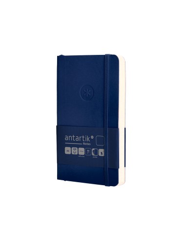 Cuaderno con gomilla antartik notes tapa blanda...
