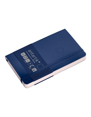 Cuaderno con gomilla antartik notes tapa blanda...