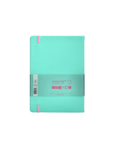 Cuaderno con gomilla antartik notes tapa dura...