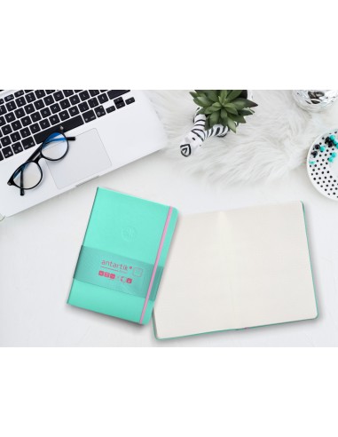 Cuaderno con gomilla antartik notes tapa dura...