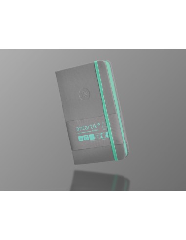 Cuaderno con gomilla antartik notes tapa dura...